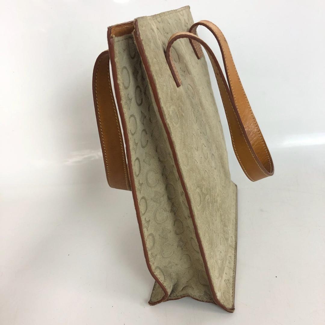 CELINE セリーヌ ハンドバッグ Cマカダム キャンバス レザー レディース — image 5