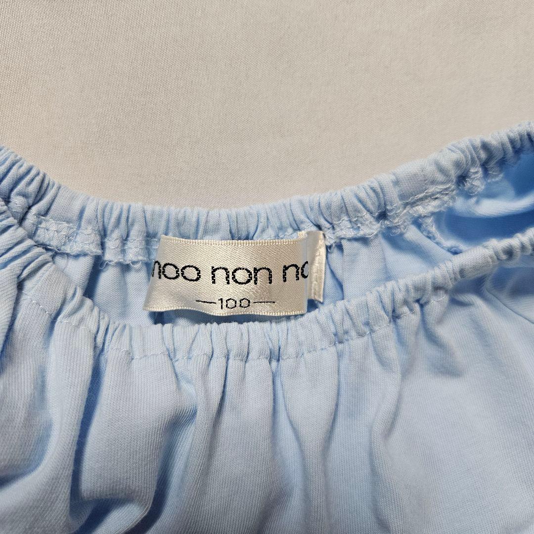 moo non non ワンピース 100cm 花柄 綿100% コットン — image 3
