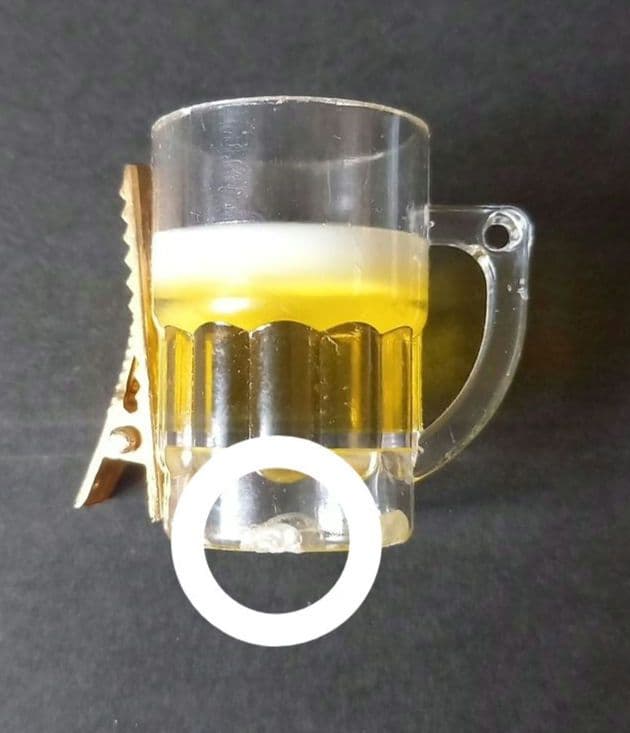 ビールジョッキ 帯留め飾り オマケ付き 3点 — image 4