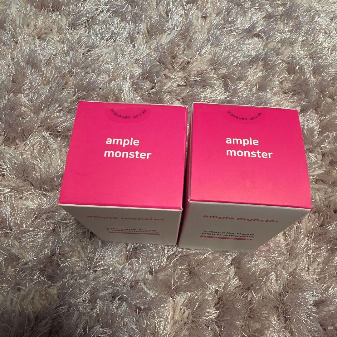 新品☆ample monster ビタコラローズPDRNアンプル 30ml×2本 — image 3