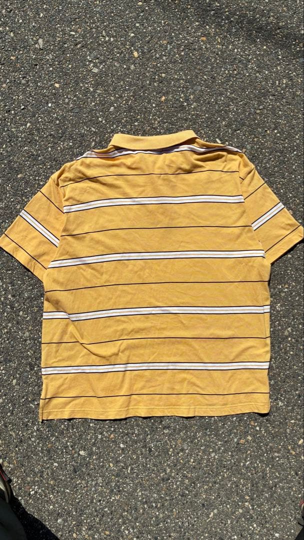 old navy ポロシャツ　イエロー　ヴィンテージ 90s ☆希少☆ — image 4