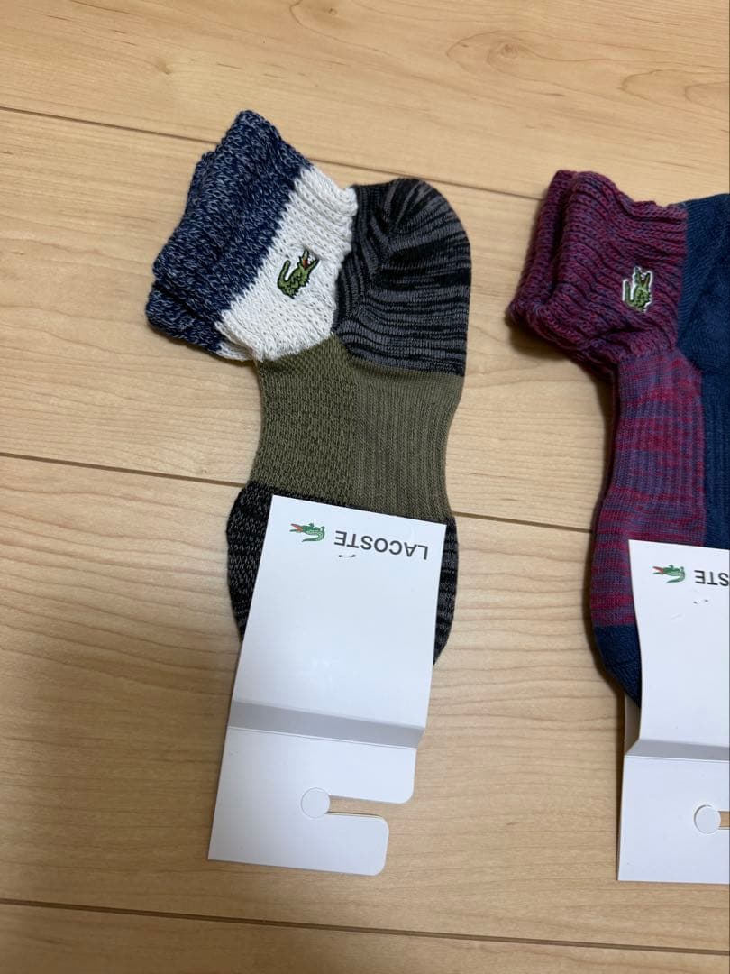 LACOSTE ラコステ ソックス 4足セット 25~27cm — image 2