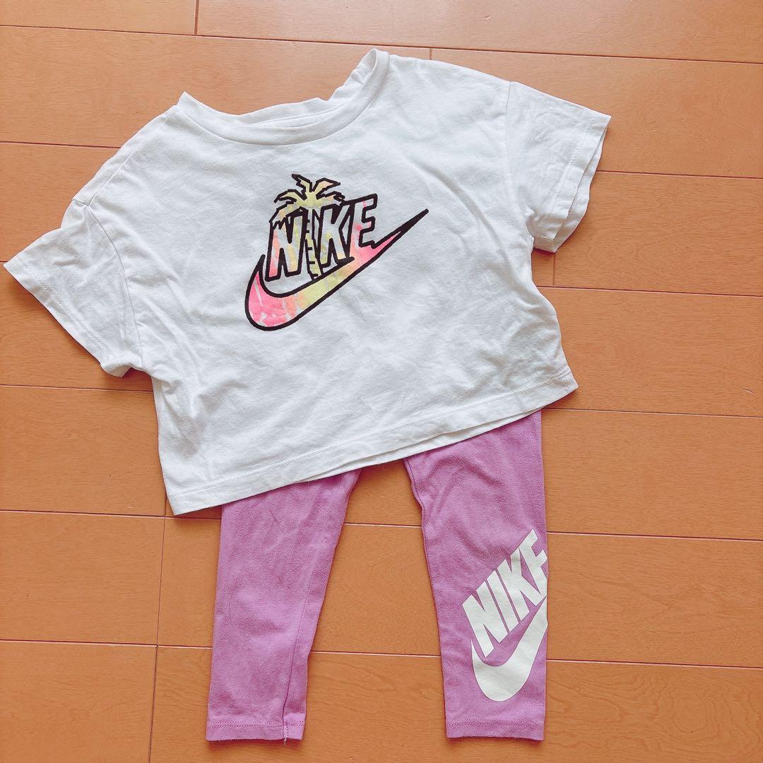 NIKE クロップドTシャツ パームツリーロゴ 92~98㌢ — image 3