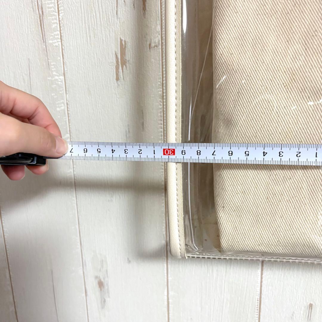 バンブー　クリア　バッグ　　ハンドバッグ　透明 — image 5