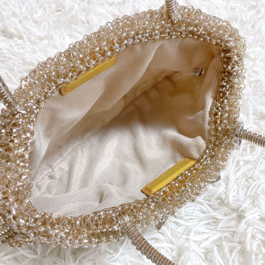 極美品✨アンテプリマ 裏地付き ミニワイヤーバッグ — image 5
