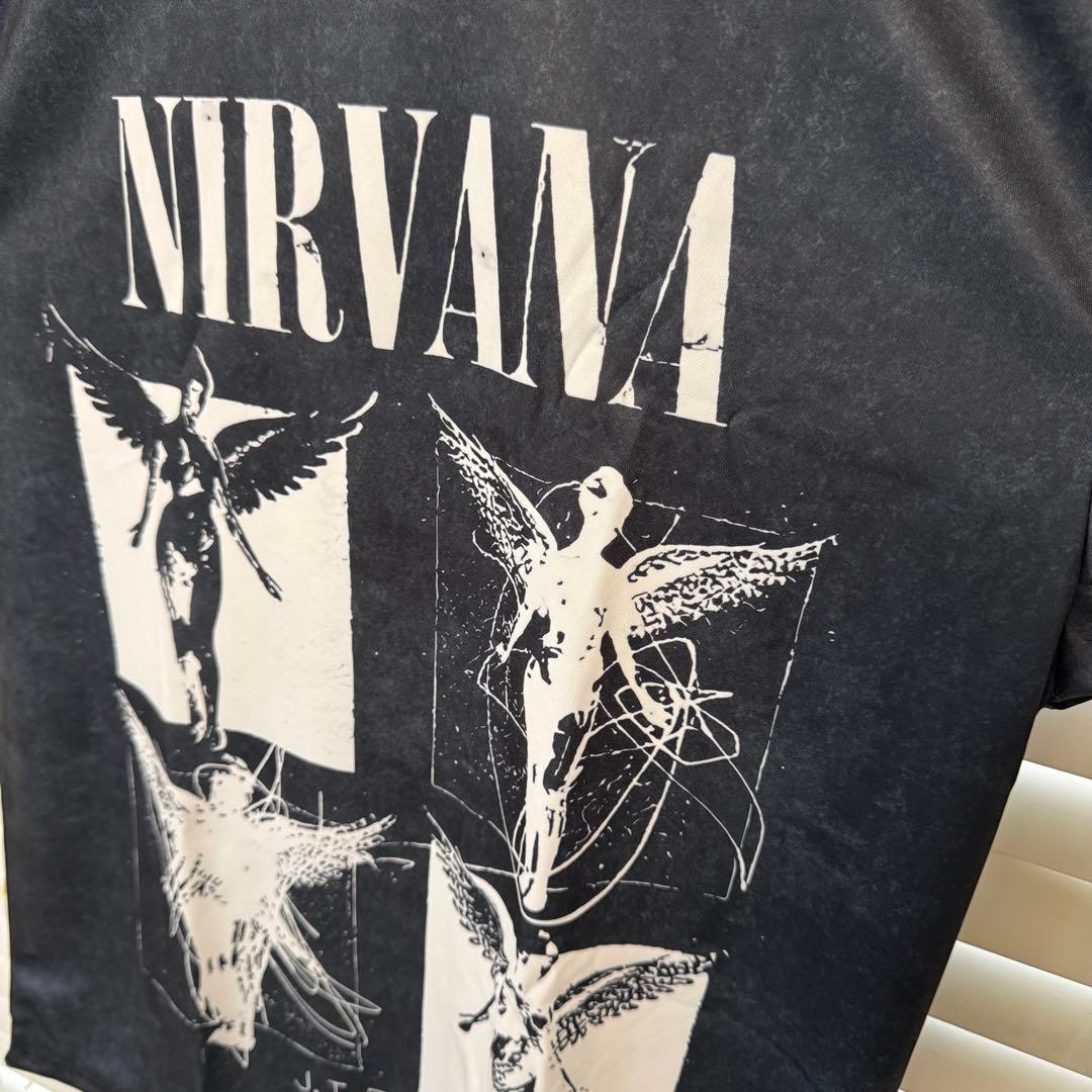 NIRVANA In Utero Tシャツ ブラック XL バンドTシャツ — image 2