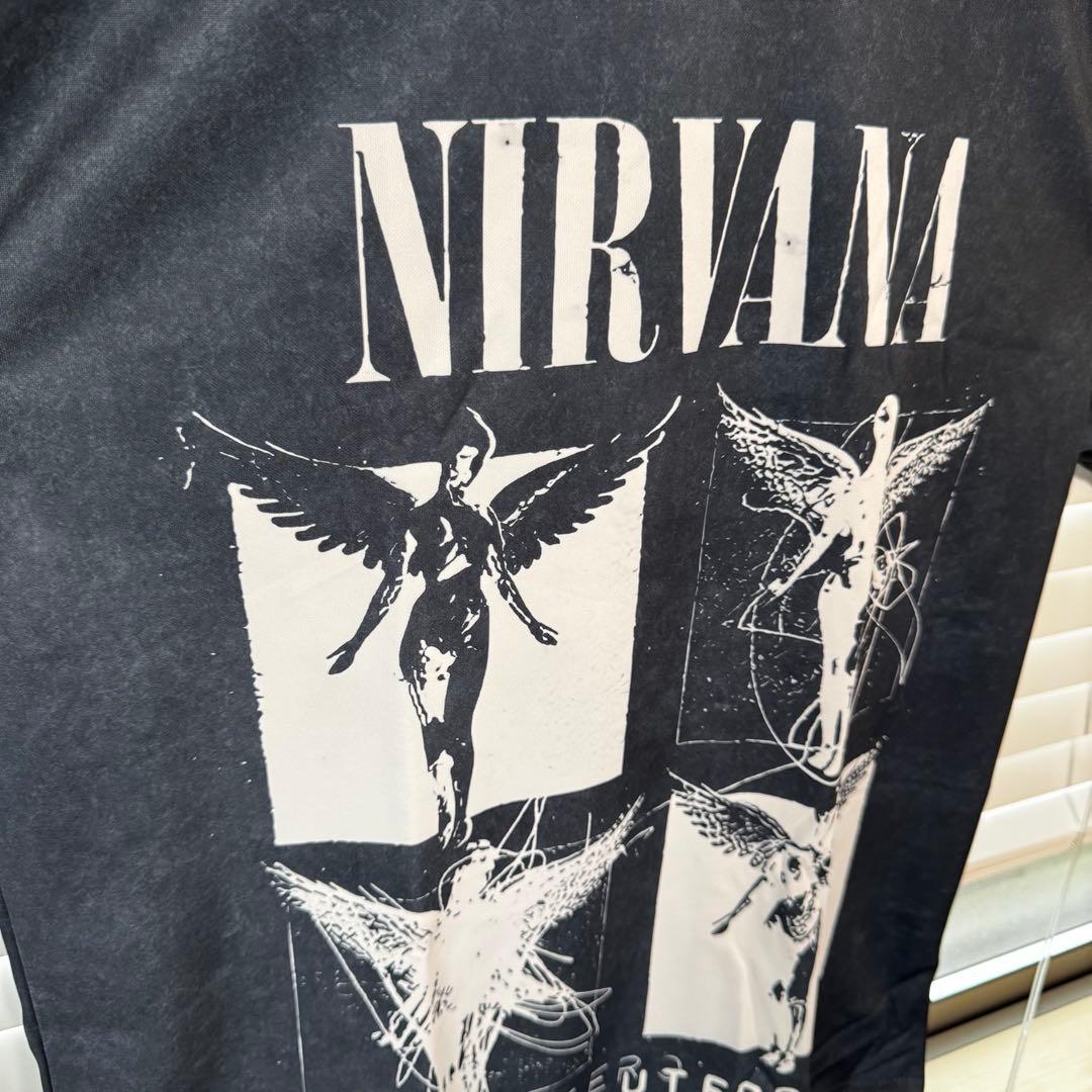 NIRVANA In Utero Tシャツ ブラック XL バンドTシャツ — image 3