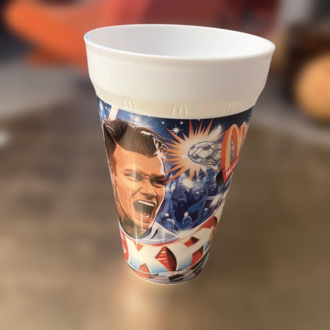 McDonalds サッカー 記念カップ　ワールドカップ　ベッカム — image 2