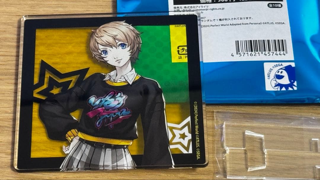 P5R P5X アニマックスカフェ アクリルコースター 新井 素羽 — image 2