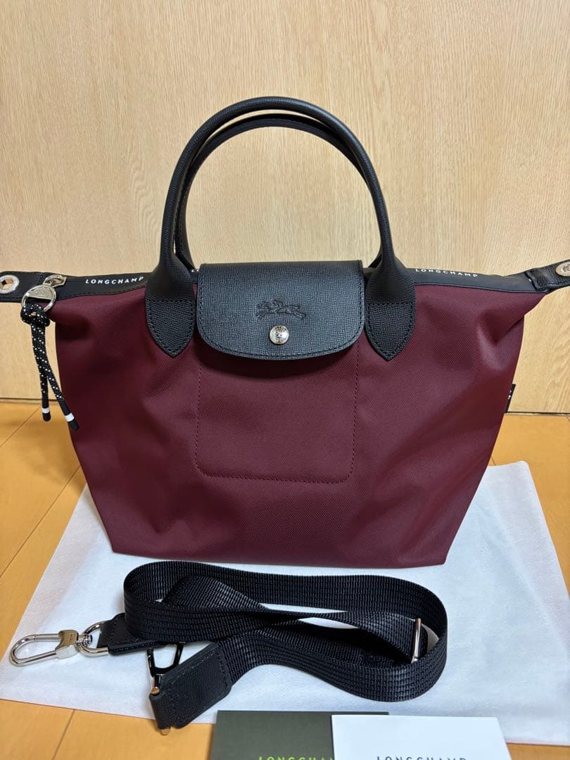 完売色・新品同様・ル　プリアージュ® エナジーSトップハンドルバック・ボルドー♡ — image 2