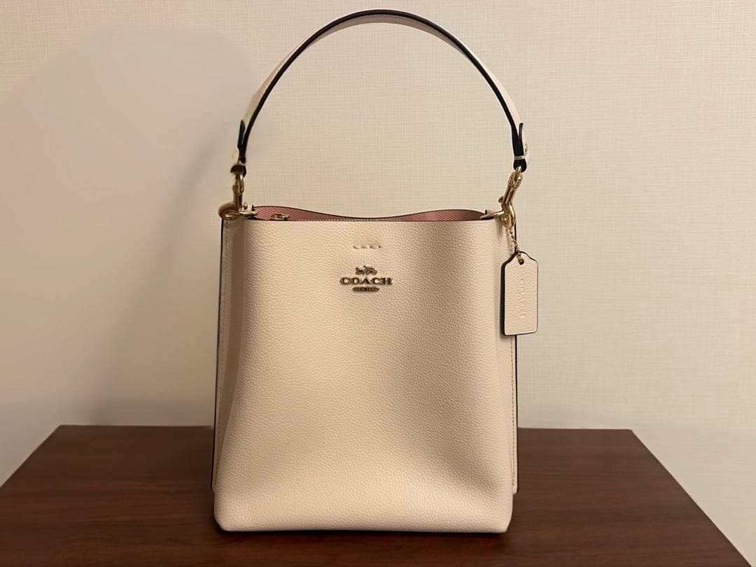 【美品】COACH 2wayバッグ IMCHK チョーク — image 2