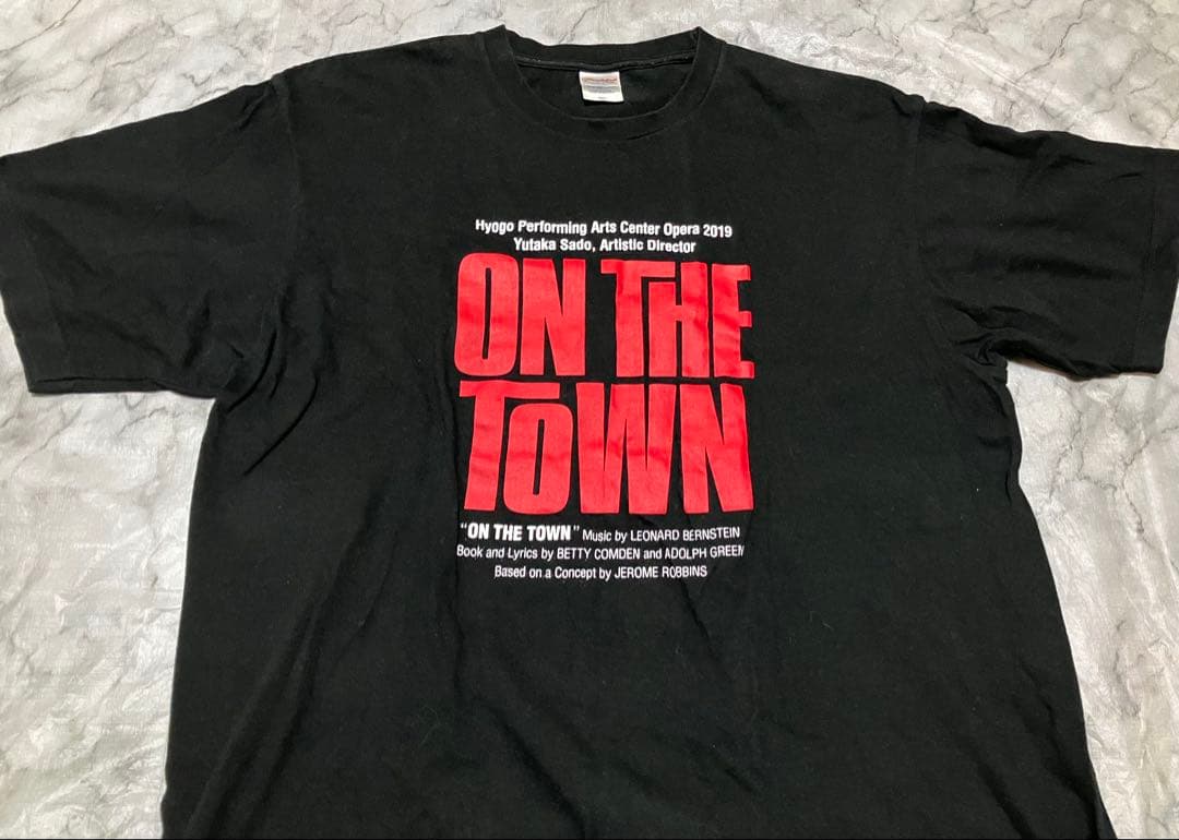 printstar プリントスター ON THE TOWN Tシャツ 黒 XL — image 2