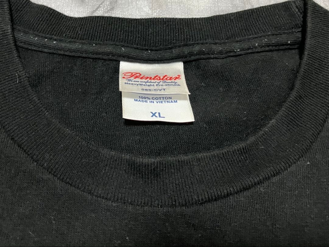 printstar プリントスター ON THE TOWN Tシャツ 黒 XL — image 5