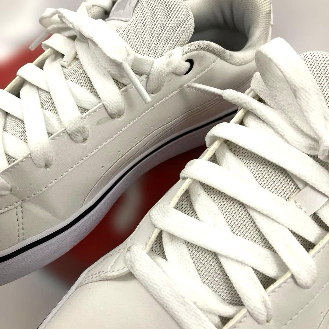PUMA プーマ Vコート バルク 25.5cm ホワイト/ブラッ — image 3