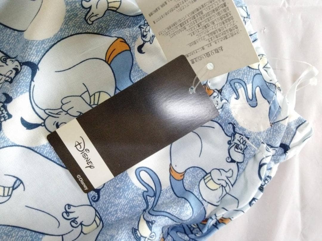 【タグ付】ディズニー ジーニー 総柄パンツ Mサイズ ホームウエア アラジン — image 4