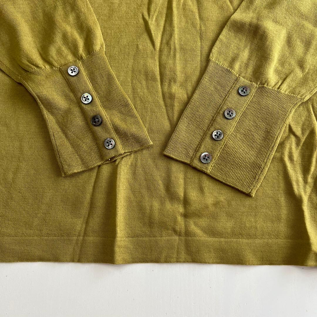 美品　ダマ　DAMA collection 長袖ニット LL　薄手　セーター — image 4