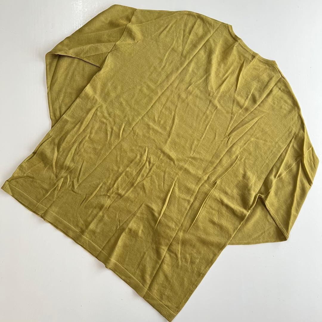 美品　ダマ　DAMA collection 長袖ニット LL　薄手　セーター — image 5