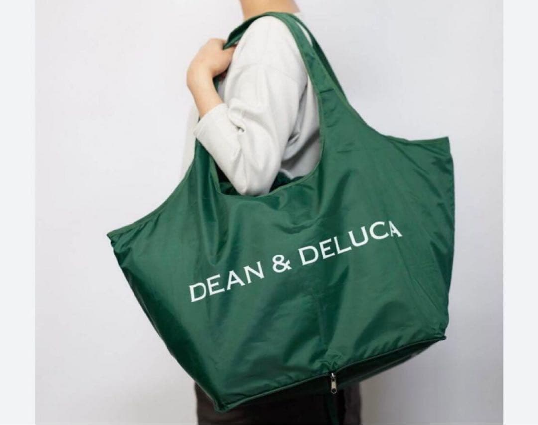 DEAN & DELUCA エコバッグ グリーン大 — image 3