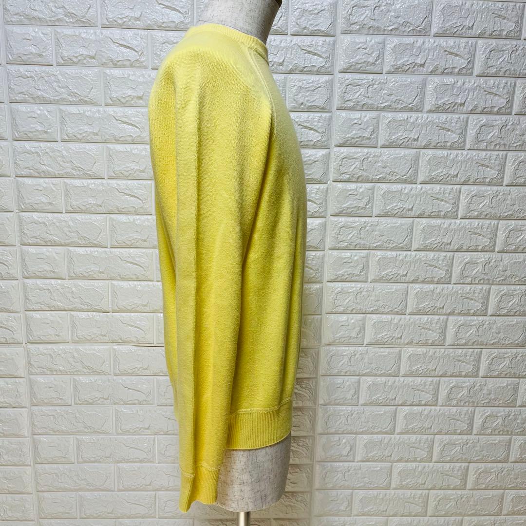 IY BASICS レモン色 長袖ニット L ポケット付き 秋冬【204】 — image 5