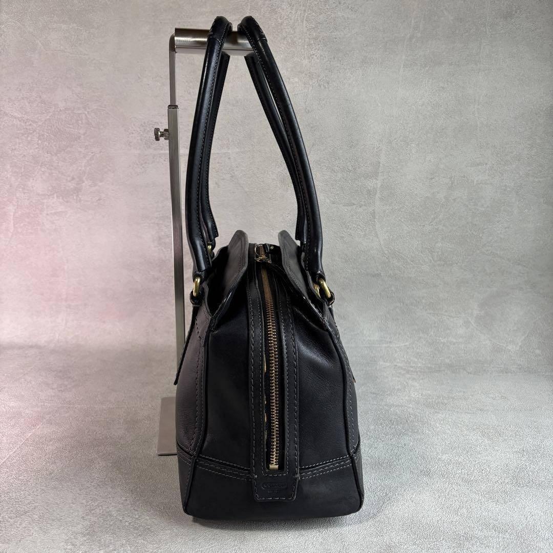 coach ハンドバッグ　ショルダー　ターンロック　y2k ブラック　レザー — image 3