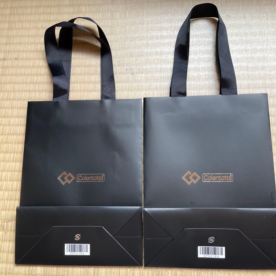 Colantotte 紙袋のみ　2個セット — image 2