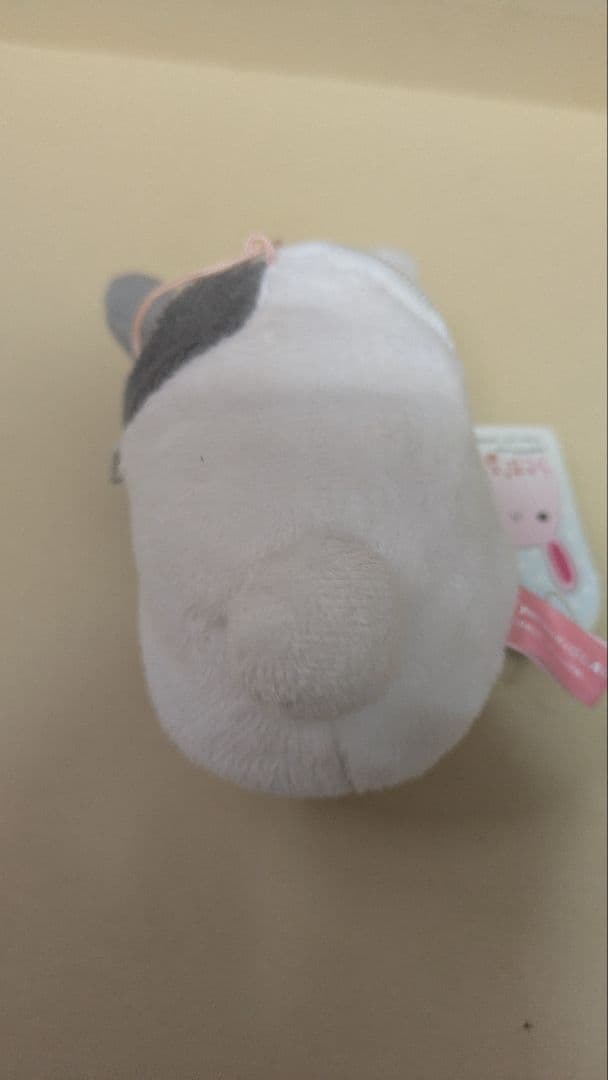 平成レトロうさだるま ぬいぐるみキーホルダーホワイト・グレー — image 5