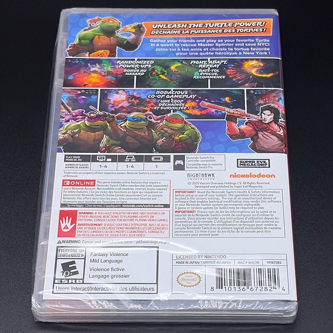 ニンジャタートルズ スプリンターの運命 switch ニンテンドースイッチ — image 2