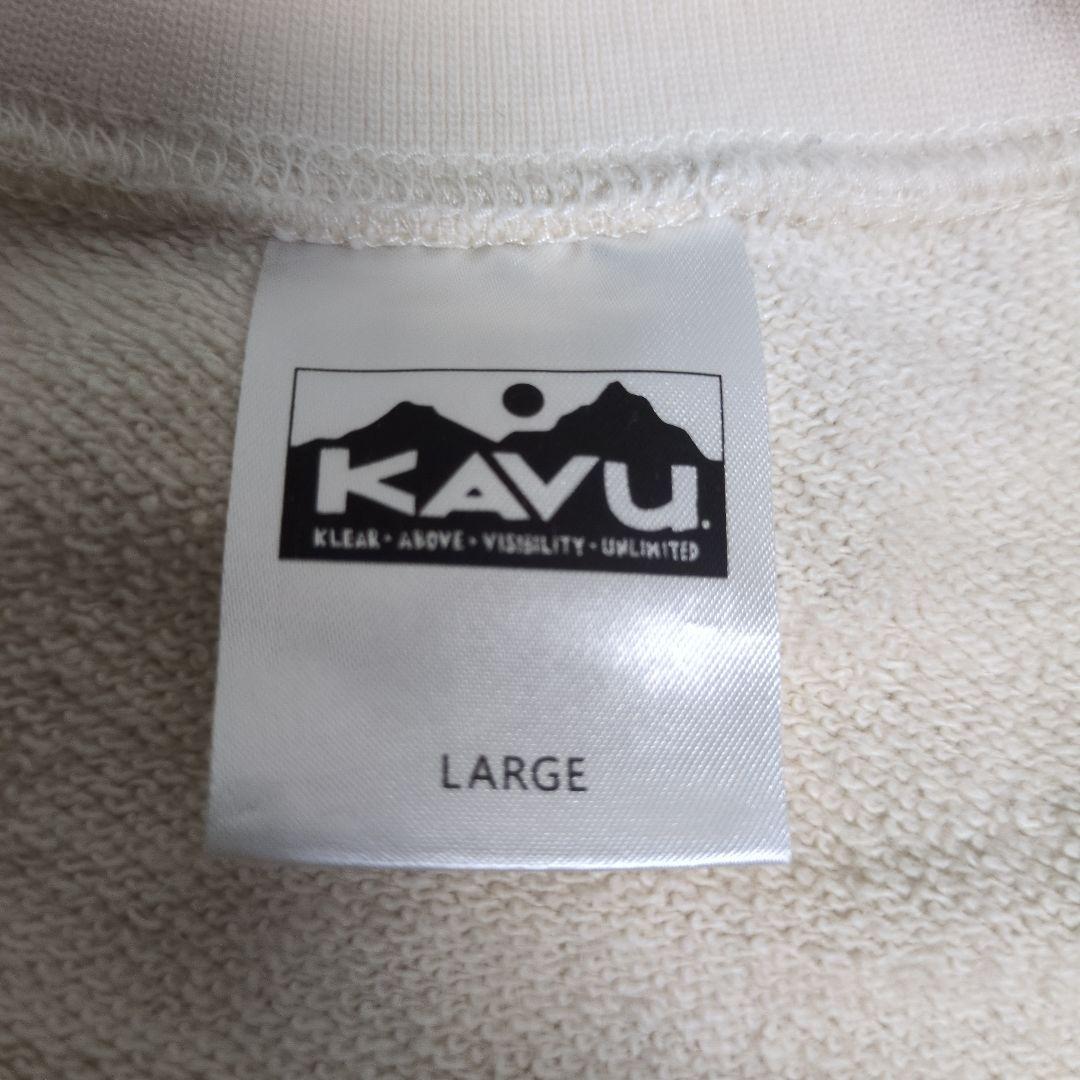 KAVU カブー クルーネック スウェット ポケット付き サイズL — image 5