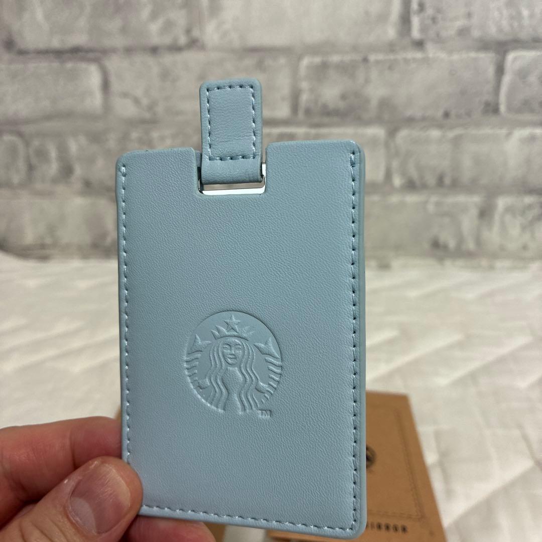 非売品Starbucks Pocket Mirror ライトブルー　2セット — image 2