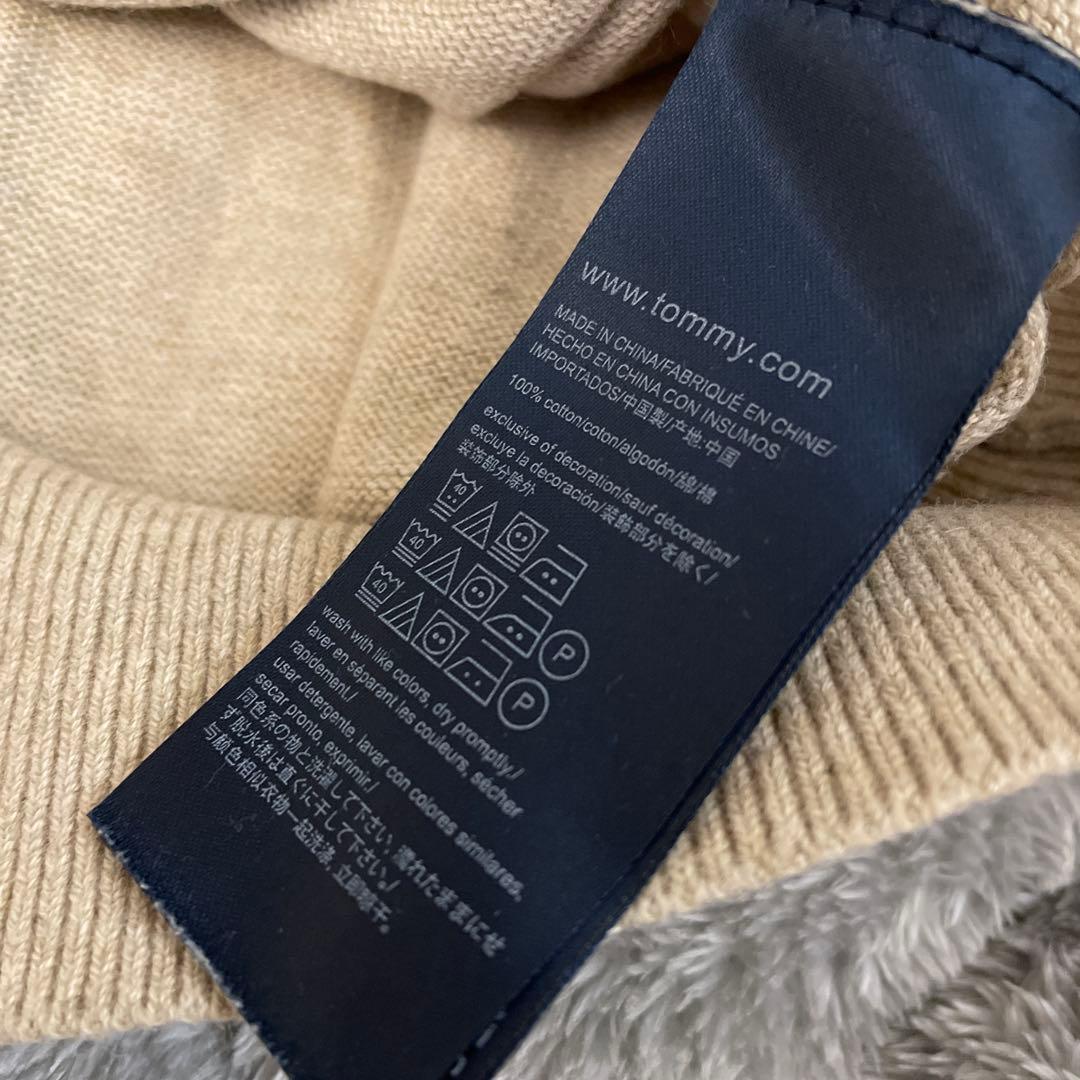 TOMMY HILFIGER ニット　ベージュ　Lサイズ — image 3
