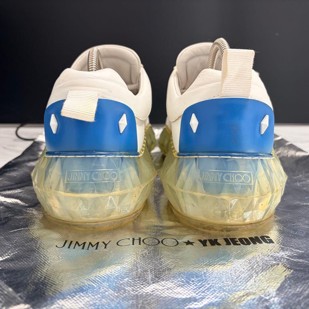美品 袋付● JIMMY CHOO ダイヤモンド ダッドスニーカー 25.0相当 — image 5