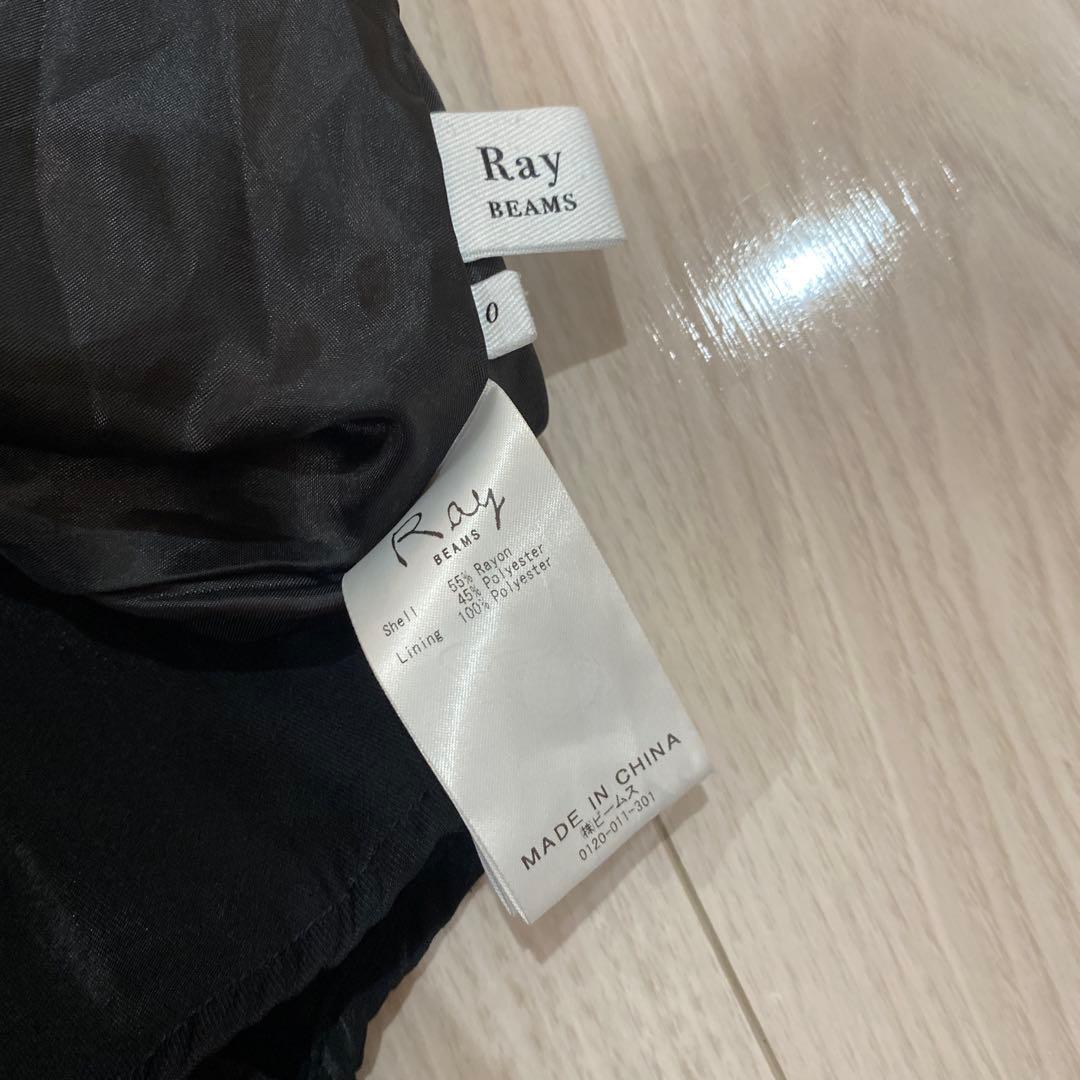 Ray BEAMS キャミワンピース ブラック サイズ0 — image 3