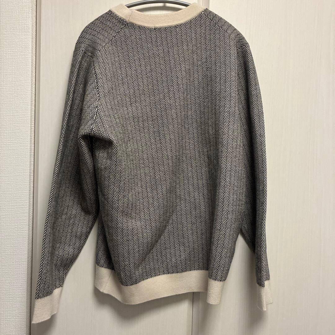 GLOBAL WORK ヘリンボーン柄 メルティプルオーバー S — image 4