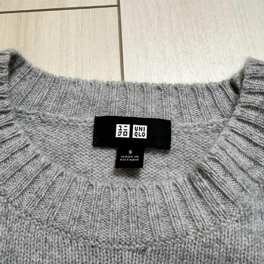 【極美品】UNIQLO ユニクロ ラムクルーネックセーター — image 3