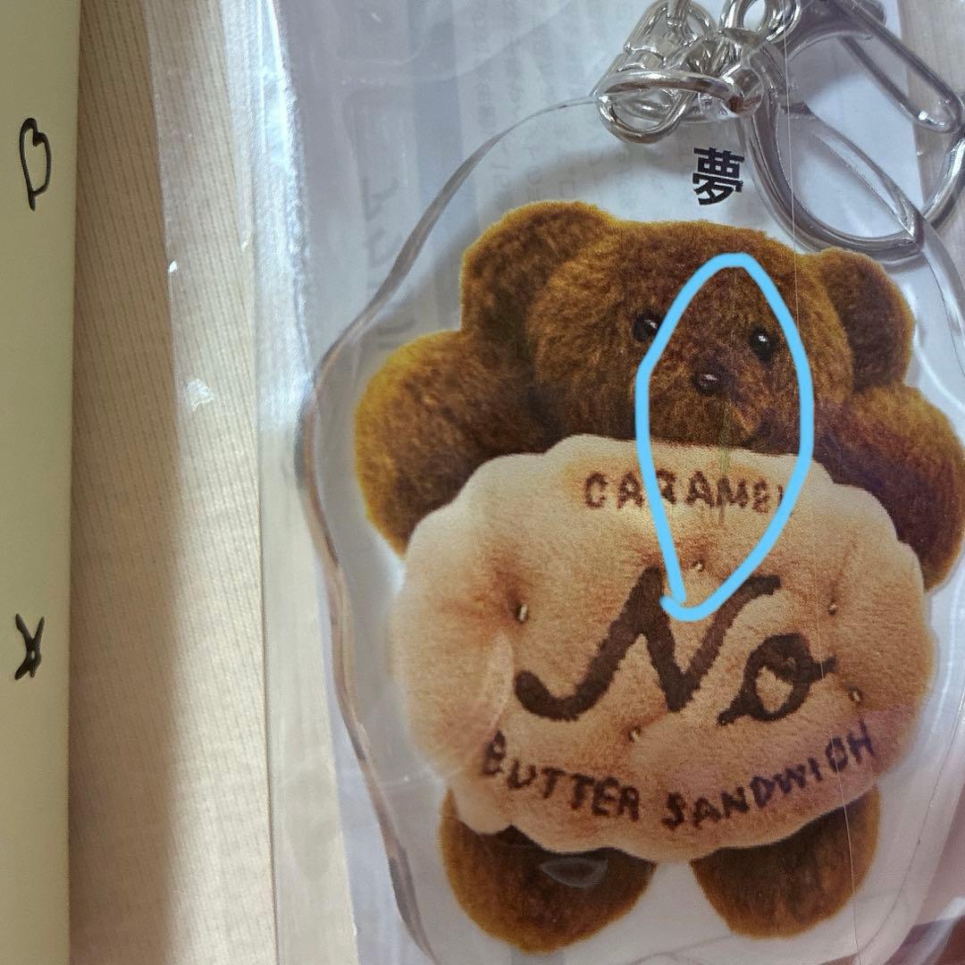ノーレーズン（NO） RAISIN SANDWICH キーホルダー　夢 — image 2