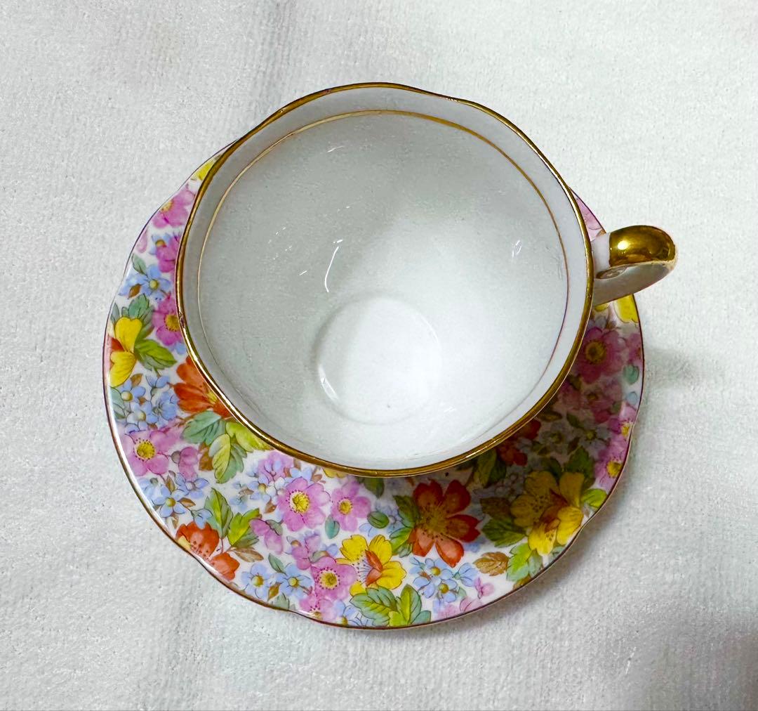 Bartley Internationalカラフルなお花のカップ&ソーサー — image 5