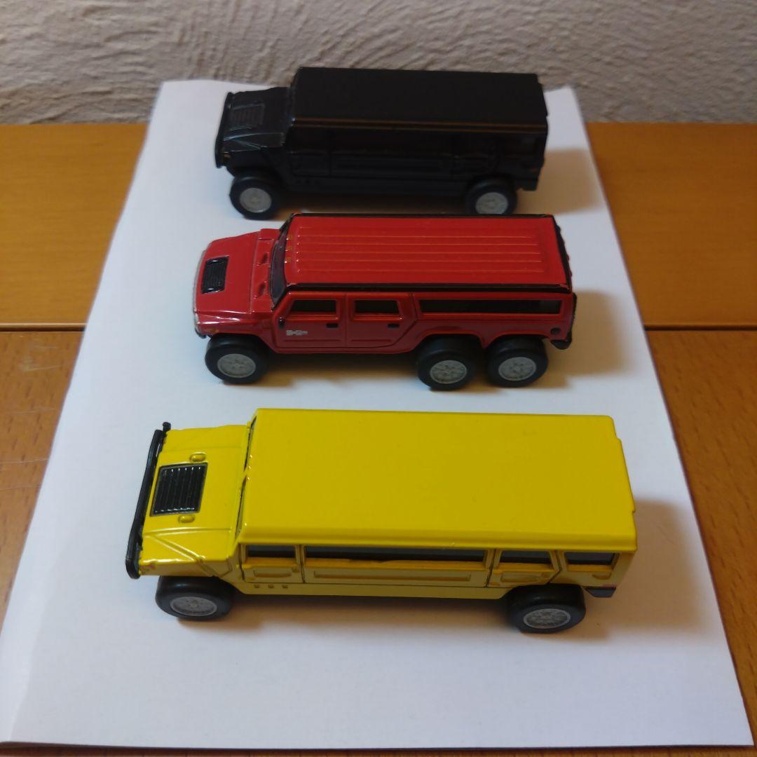 Hummer ミニカー 3台セット — image 2
