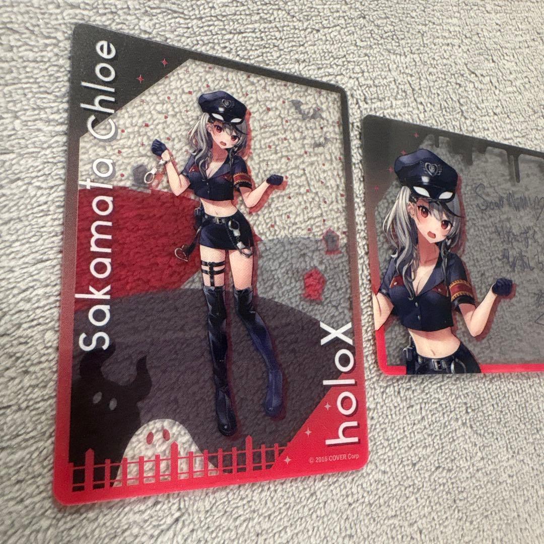 ホロライブ　沙花叉クロヱ セブン　クリアカード　セット — image 2