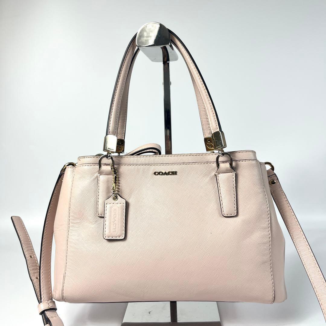 Coach Handbag 2way Pink Shoulder y2k — image 2