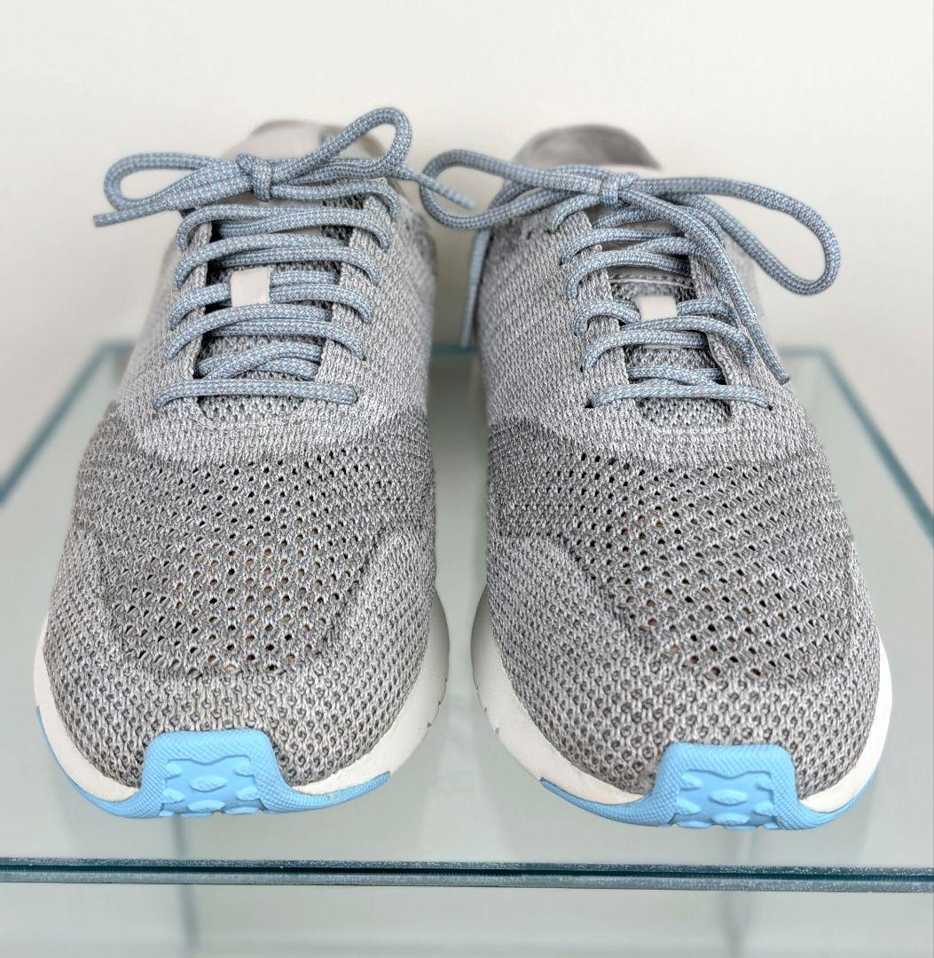 美品 cole haan スニーカー グレー×ベビーブルー 9.5 27cm — image 3