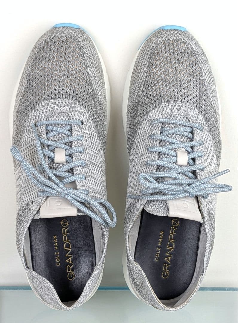 美品 cole haan スニーカー グレー×ベビーブルー 9.5 27cm — image 5