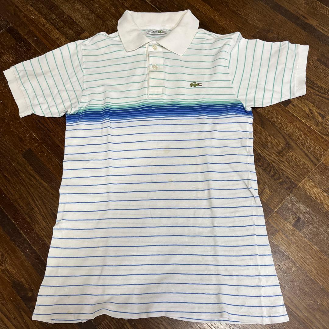 CHEMISE LACOSTE ポロシャツ ボーダー柄 — image 4