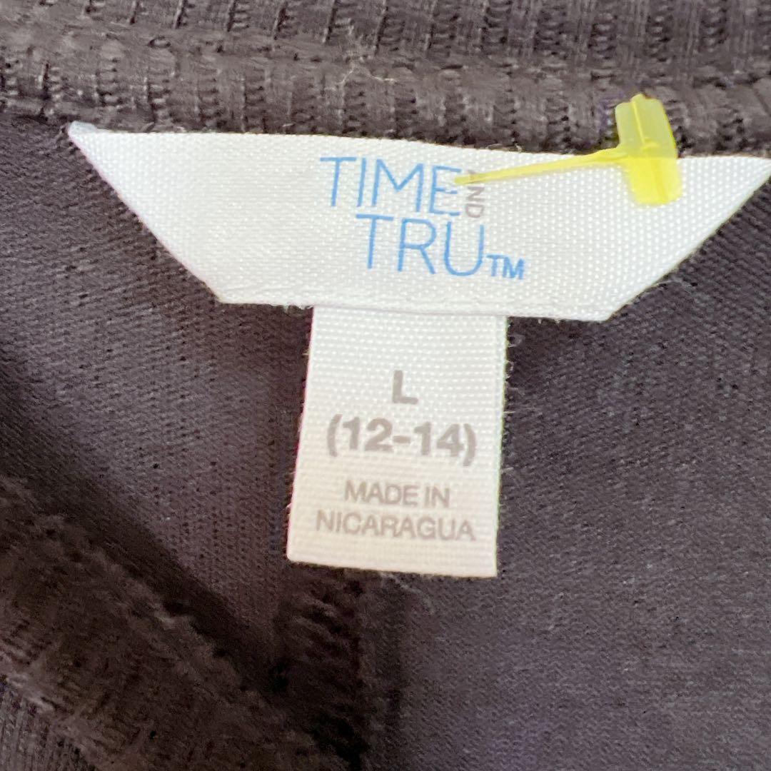 Time and Tru 【L】オーバーサイズ プルオーバー スウェット 長袖 — image 4