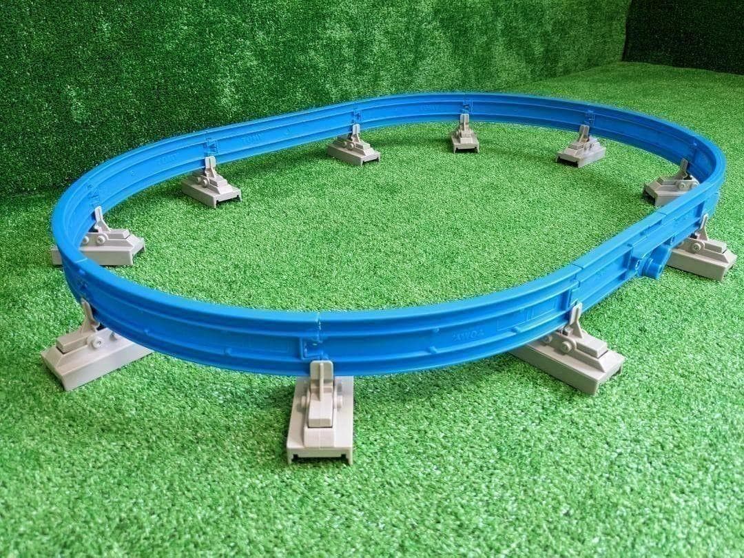 プラレール レイアウト モノレール ホルダー ストップ レール セット 洗浄済 — image 2