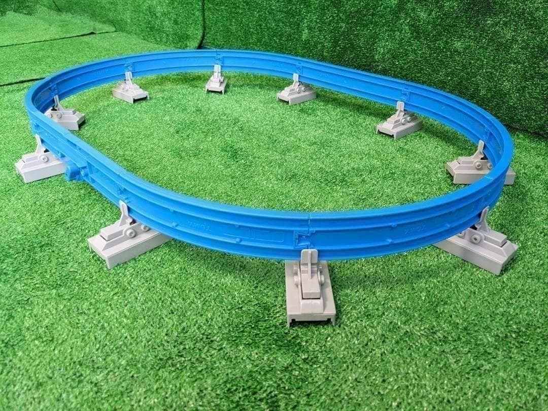プラレール レイアウト モノレール ホルダー ストップ レール セット 洗浄済 — image 3