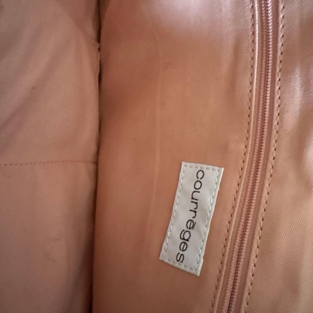 Courrèges クレージュ ハンドバッグ ピンク 美品 — image 3