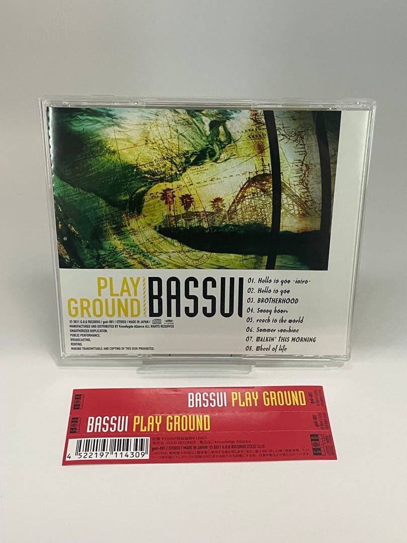 【CD】BASSUI / PLAY GROUND アルバム 帯付 — image 2