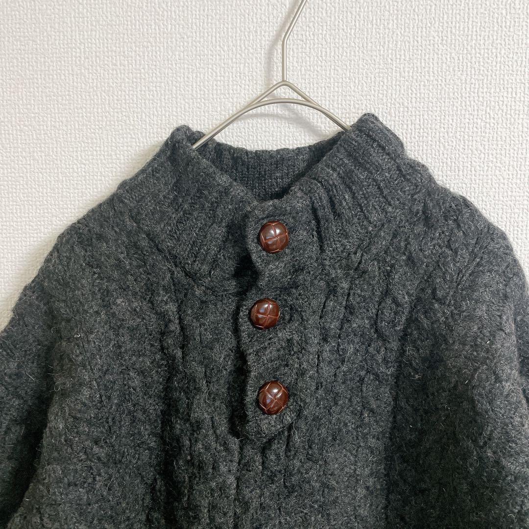希少✨90s アイルランド製 L.L.Bean ケーブルニット L — image 2