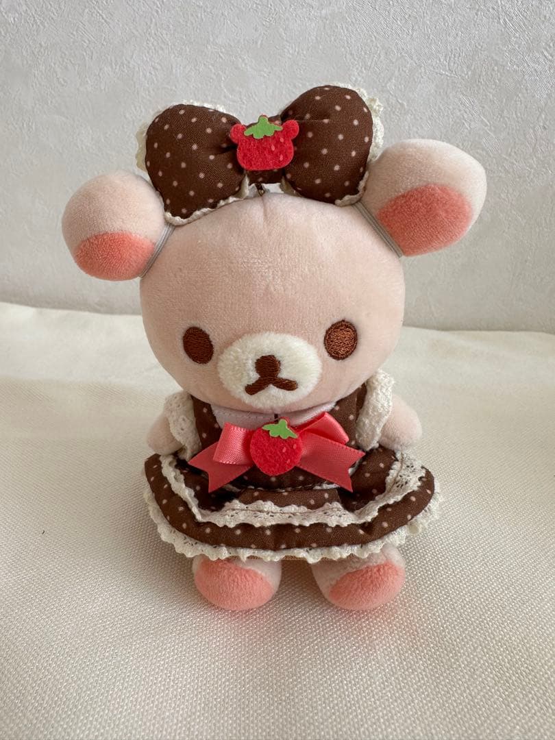 コリラックマ チョコレートdeファッションショー おでかけぬいぐるみキーホルダー — image 2