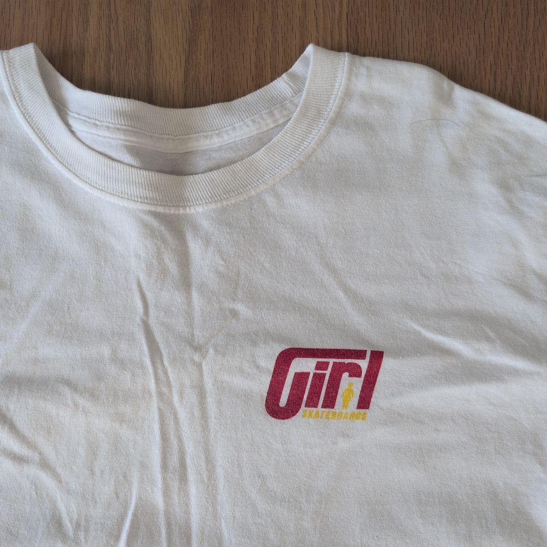 Girl Skateboards 長袖 Tシャツ ホワイト Lサイズ — image 3